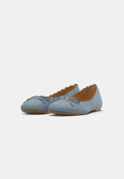 Anna Field Ballet Pumps - Light Blue