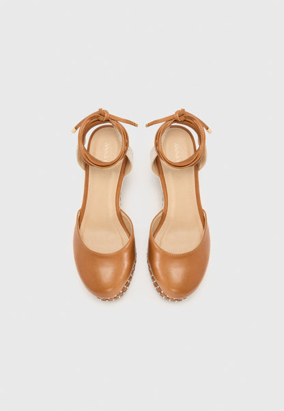 Anna Field Wedges - Cognac
