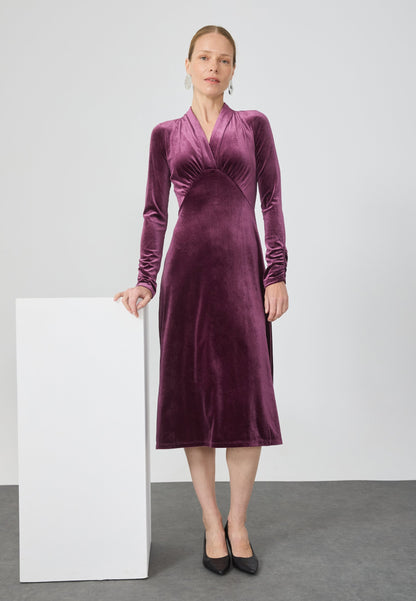 Anna Field Cocktail Dress / Party Dress - Burgundy