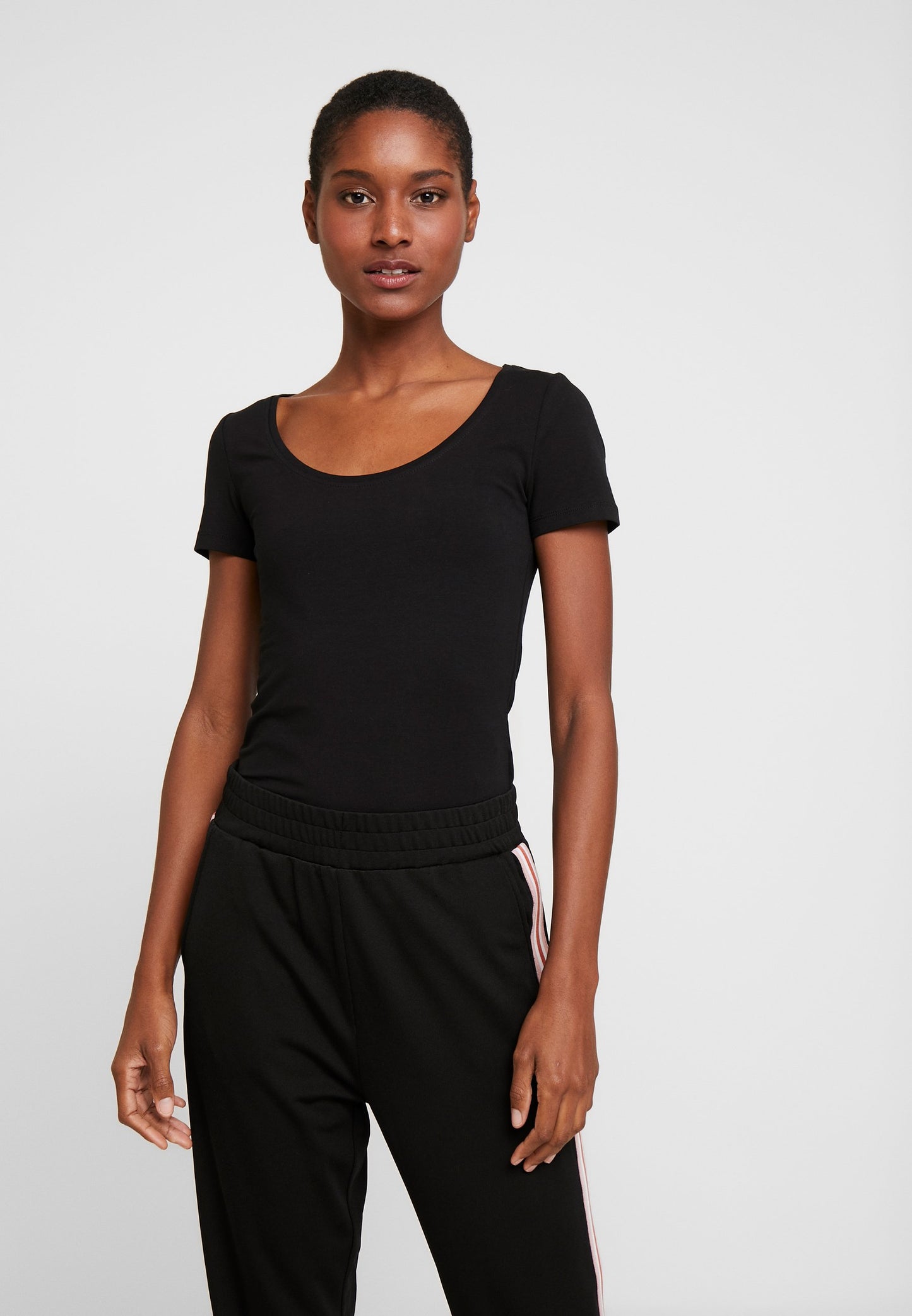 Anna Field 2 Pack- Basic T-Shirt - Black/White