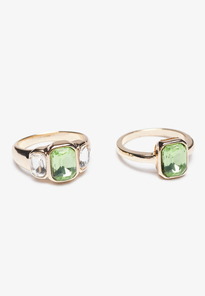 Anna Field 4 PACK - Ring - Gold-coloured
