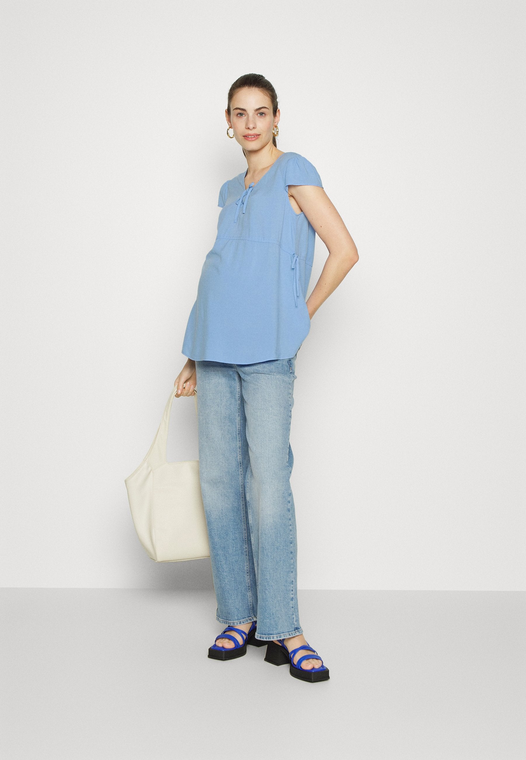  Blouse - Light Blue