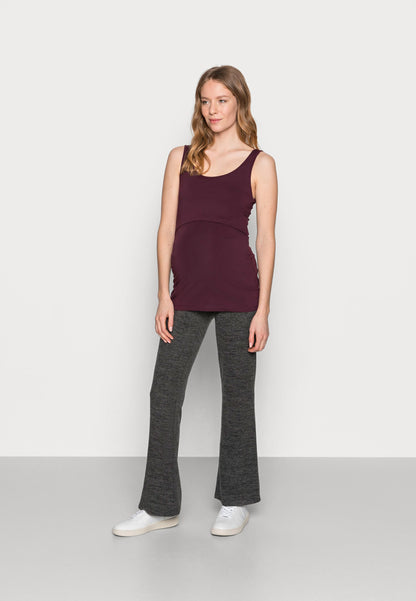  Nursing 2 Pack - Top - Top - Bordeaux/Black