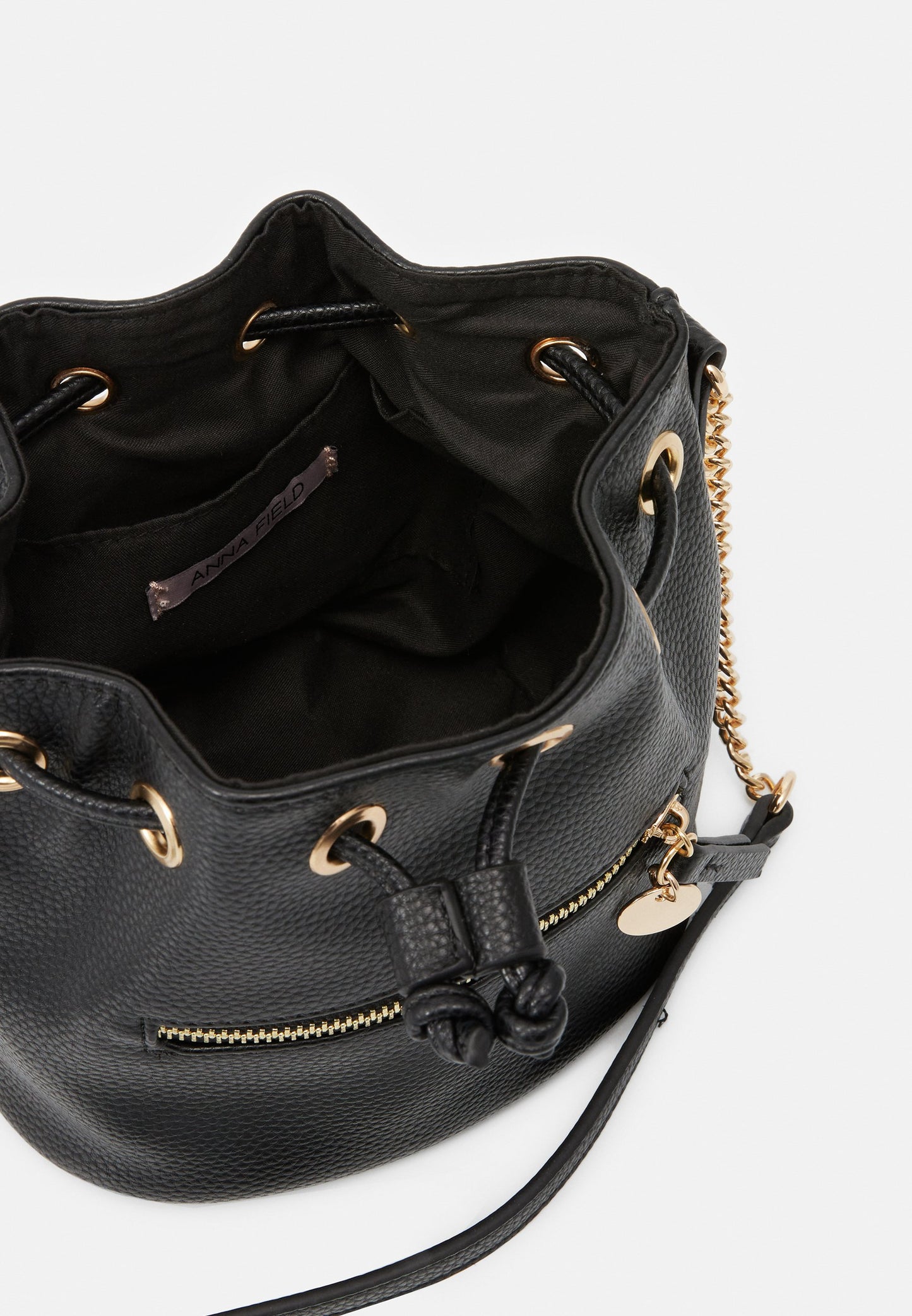 Anna Field Across Body Bag - 802 - Black