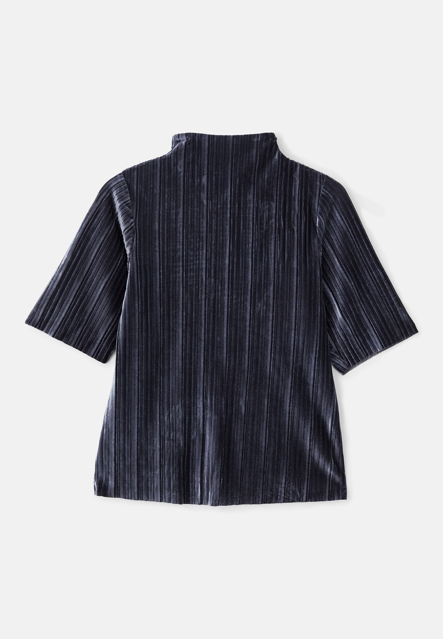 Anna Field ADAPTIVE FOLDED WATERFALL NECK - Print T-shirt - Dark Grey