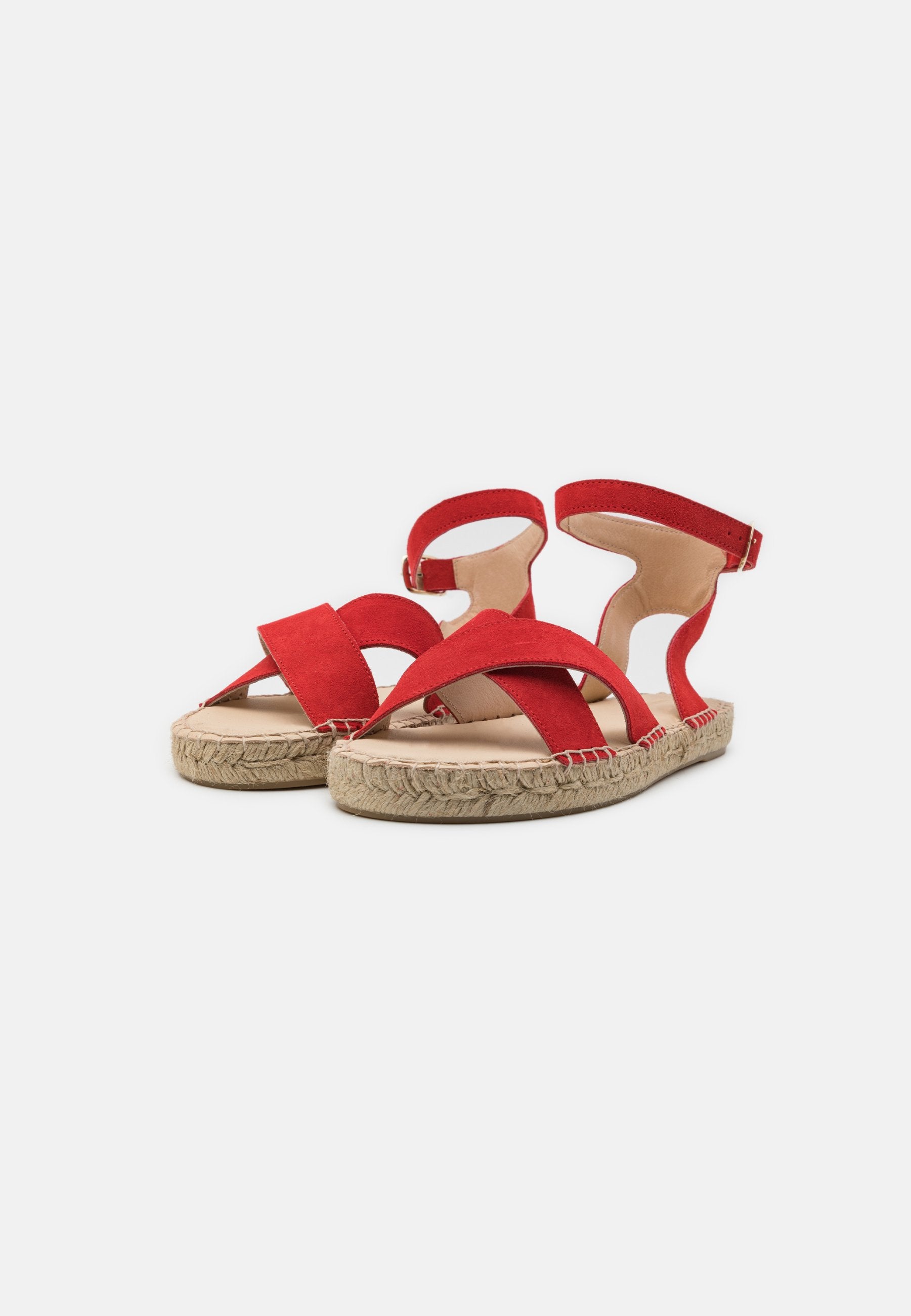 Anna Field Leather - Platform Sandals - Red