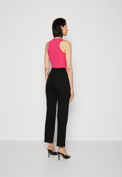 Anna Field Straight Leg Jeans - Black Denim
