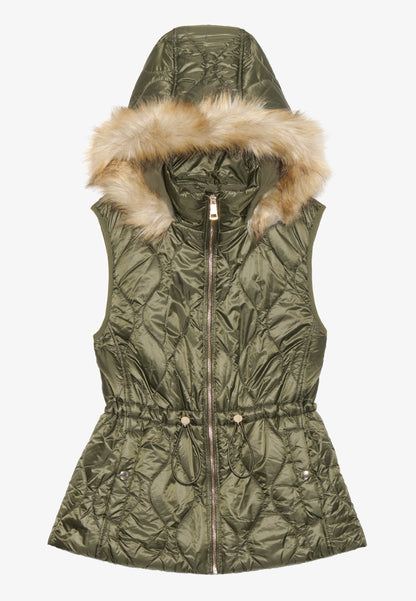 Anna Field Waistcoat - Taupe