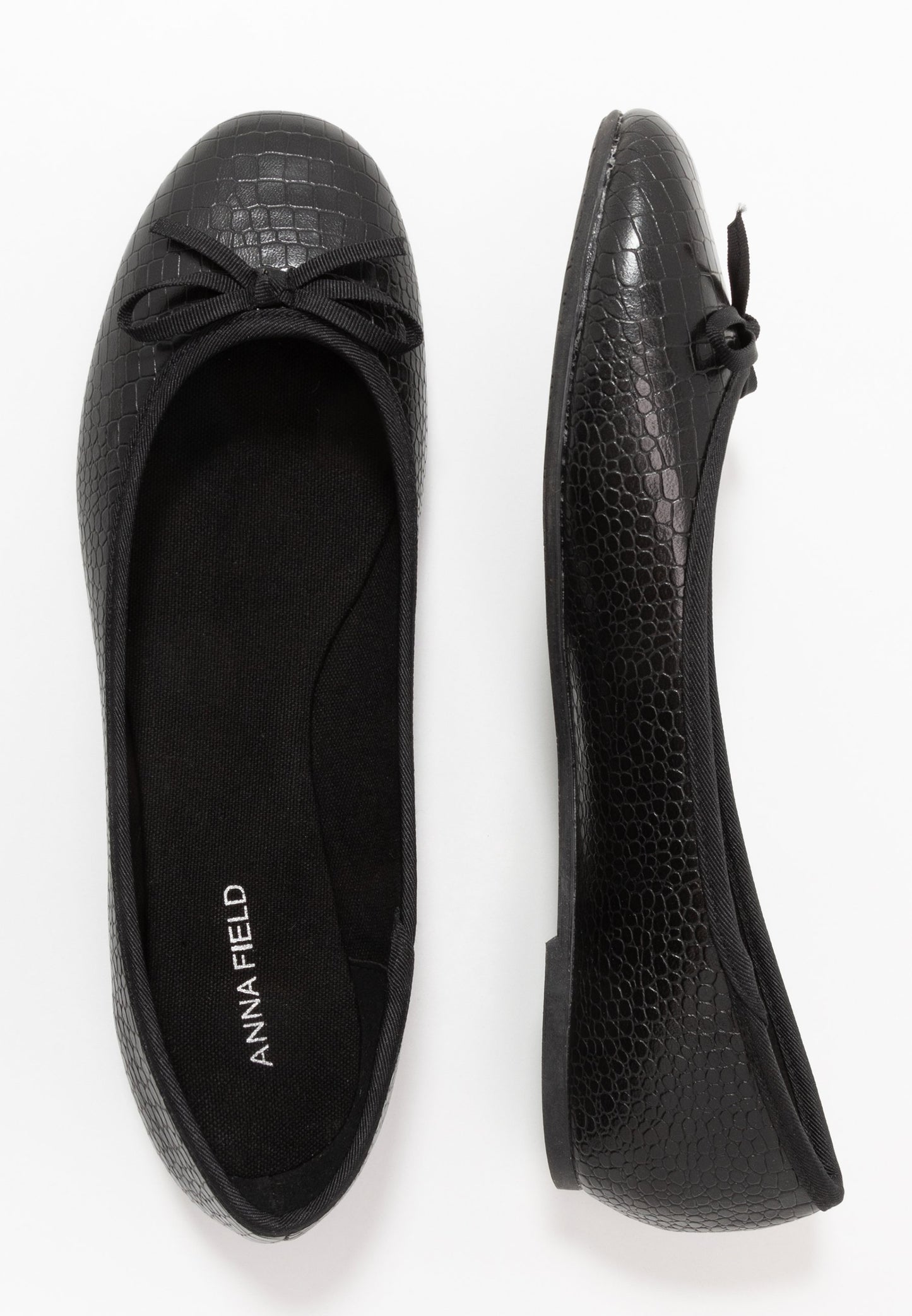 Anna Field Ballet Pumps - Black