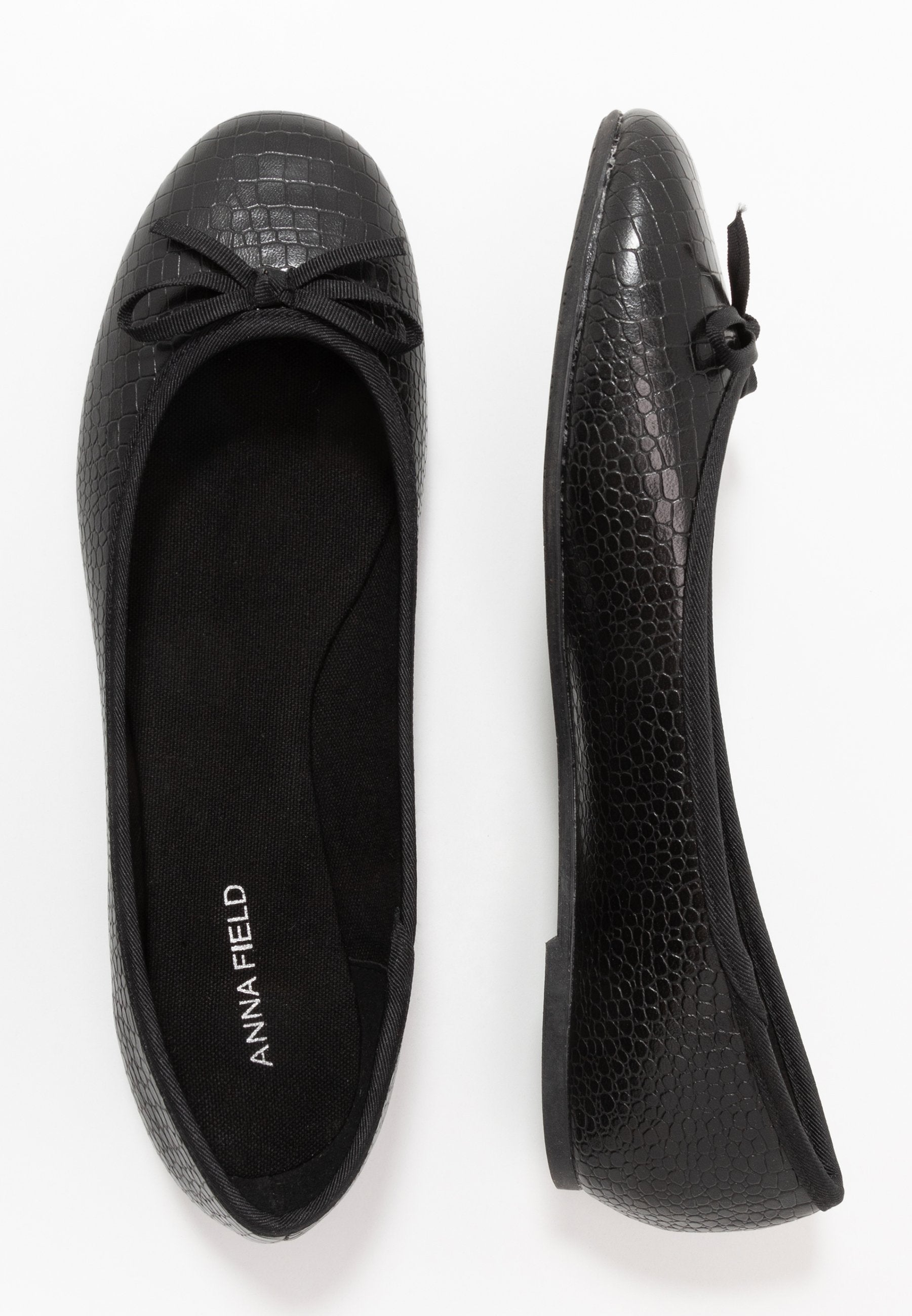Anna Field Ballet Pumps - Black