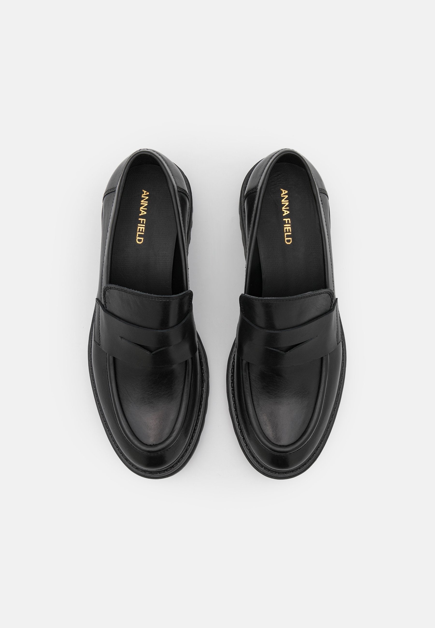 Anna Field Leather - Slip-Ons - Black
