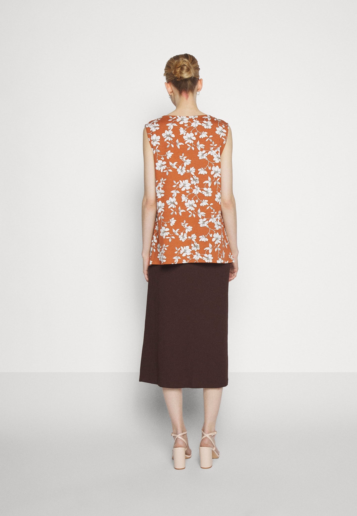 Anna Field A-Line Skirt - Brown