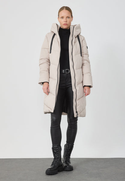 Anna Field CONTRAST - Winter Coat - Stone