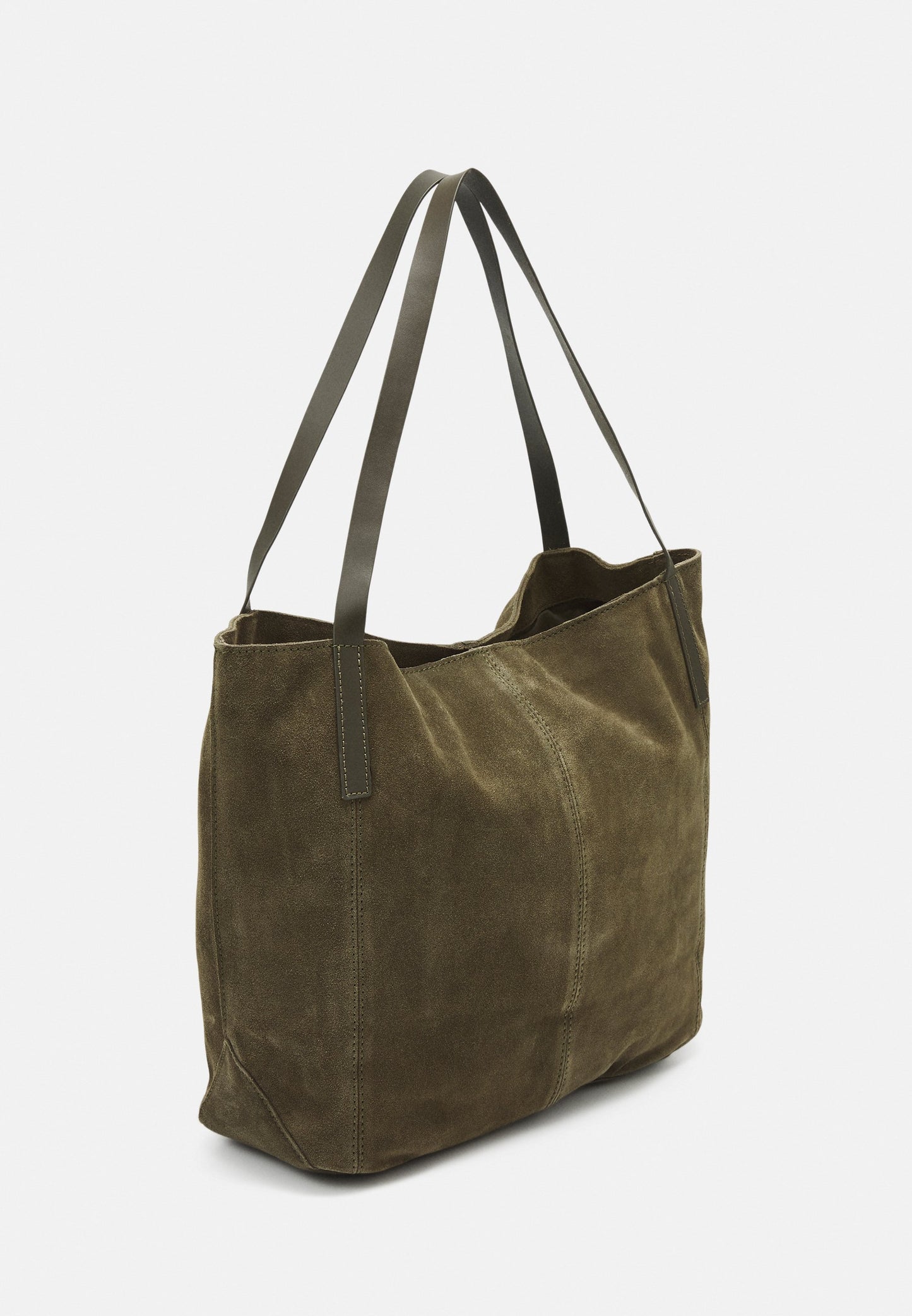 Anna Field Leather - Handbag - Khaki