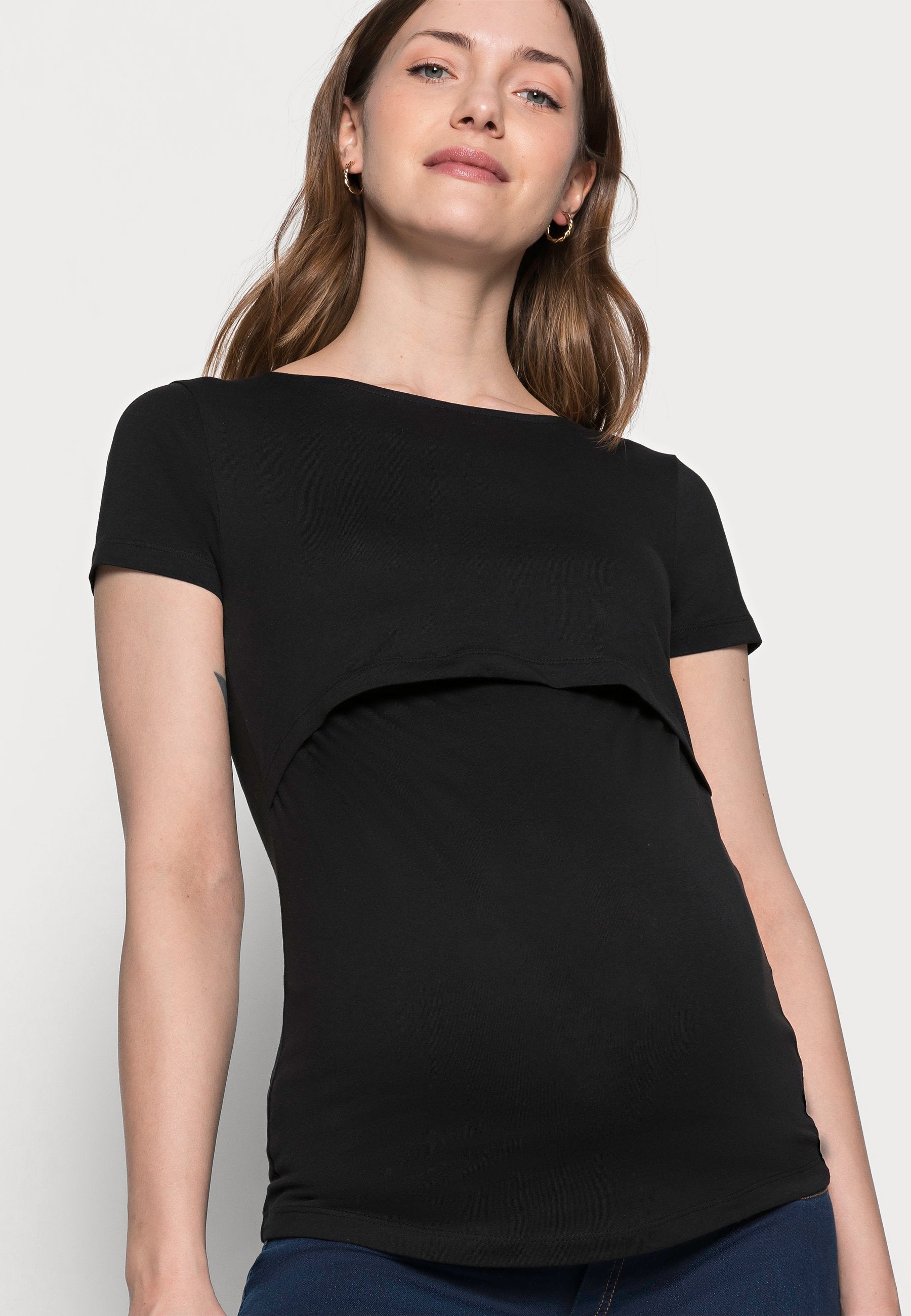  Nursing 2Er Pack - Basic T-Shirt - Basic T-Shirt - Dark Blue/Black