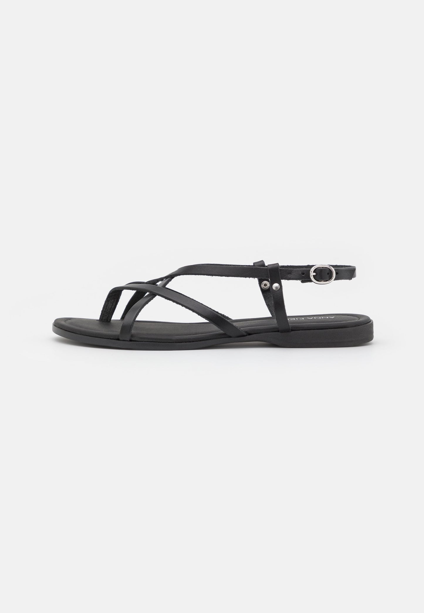 Anna Field Leather- T-Bar Sandals - Black
