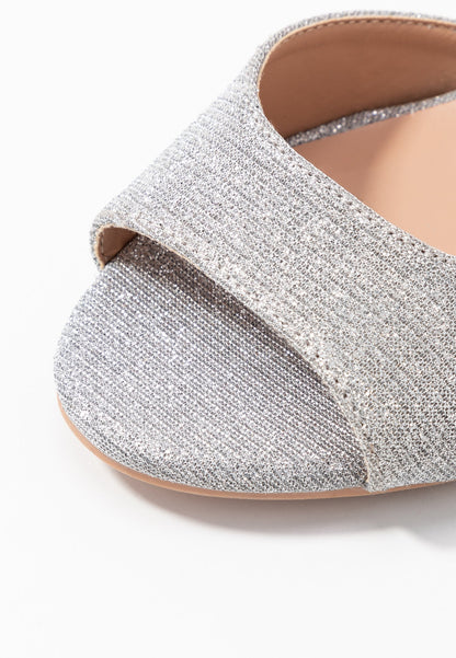 Anna Field High Heeled Sandals - Silver
