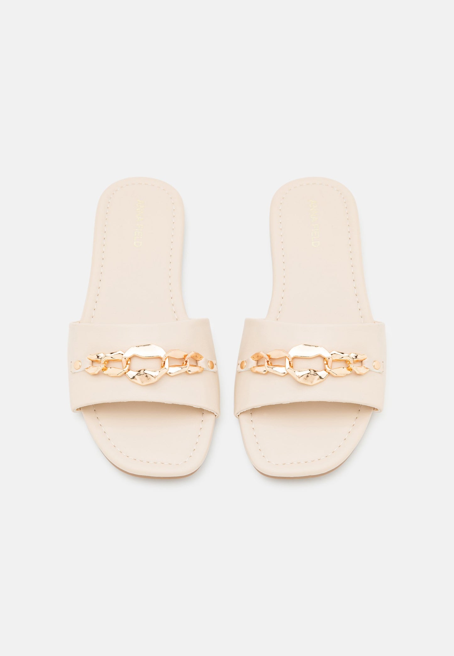 Wide Fit - Mules - Beige