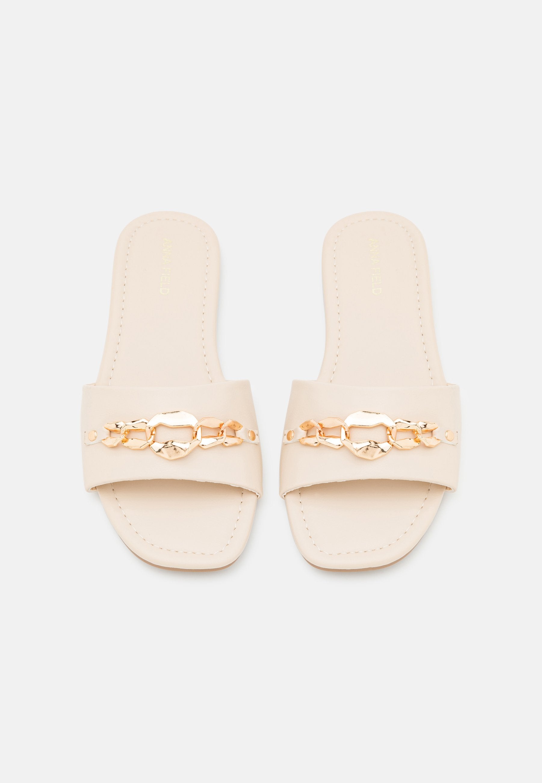  Wide Fit - Mules - Beige