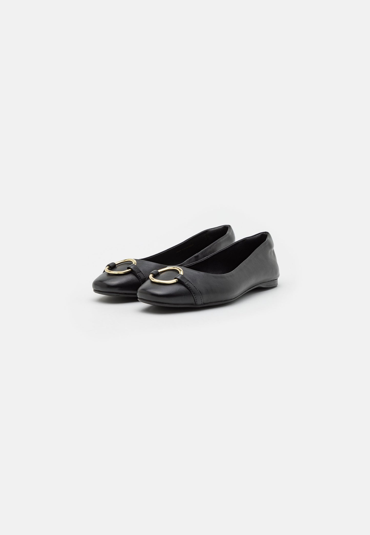 Anna Field Leather - Ballet Pumps - Black