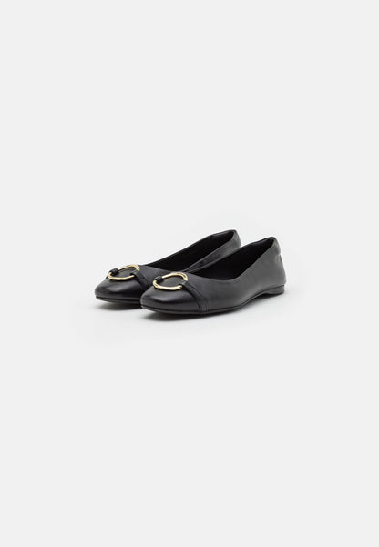 Anna Field Leather - Ballet Pumps - Black