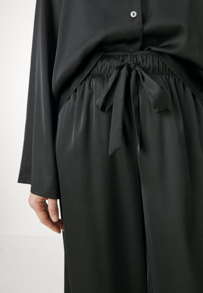 Anna Field WIDE LEG - Pyjama Set - Black
