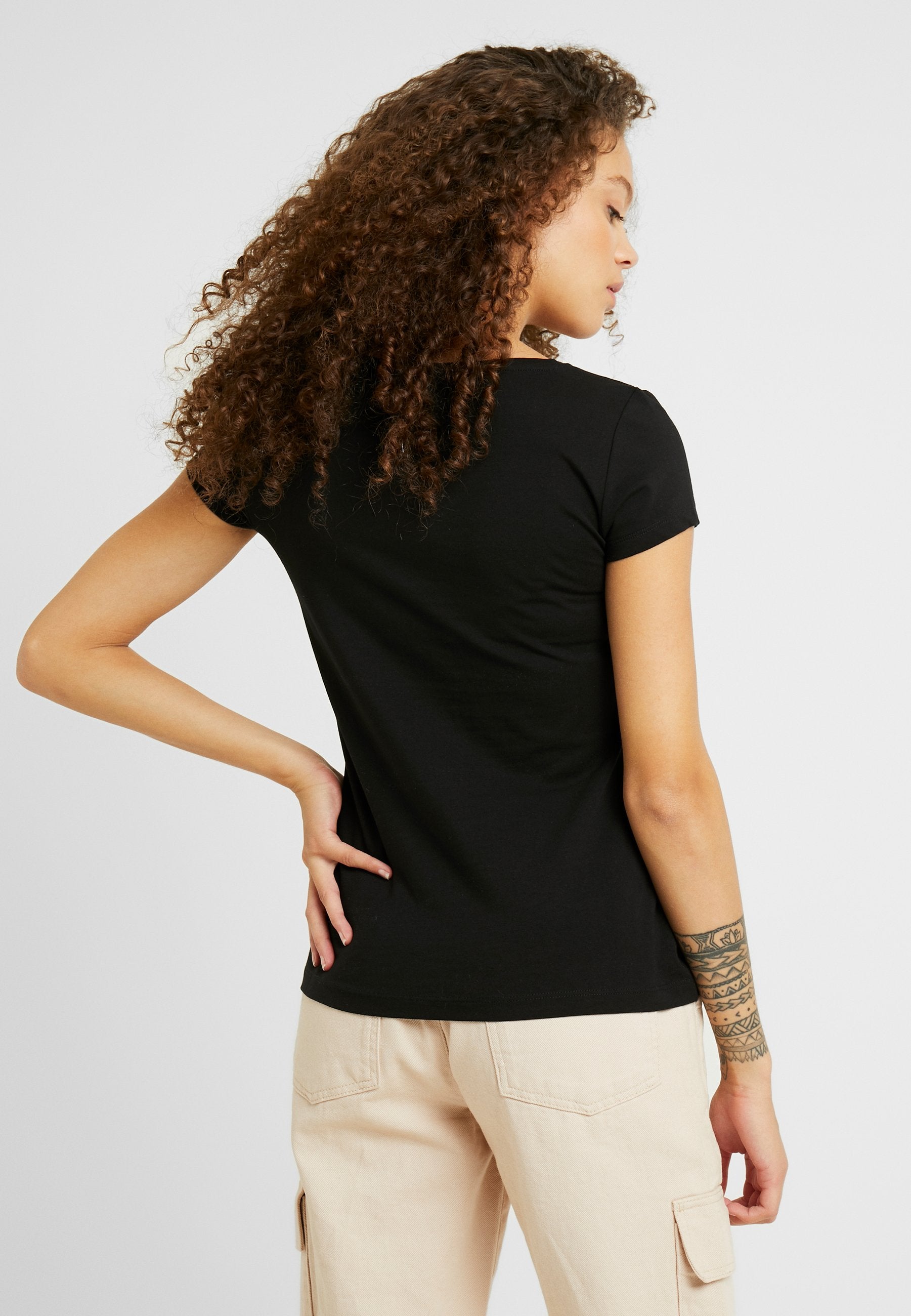  2 Pack - Basic T-Shirt - Black/White
