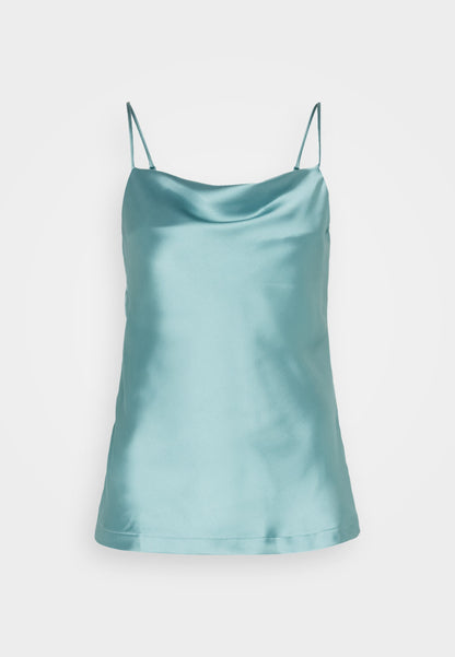 Anna Field Top - Light Blue