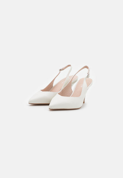 Anna Field Leather - Classic Heels - White