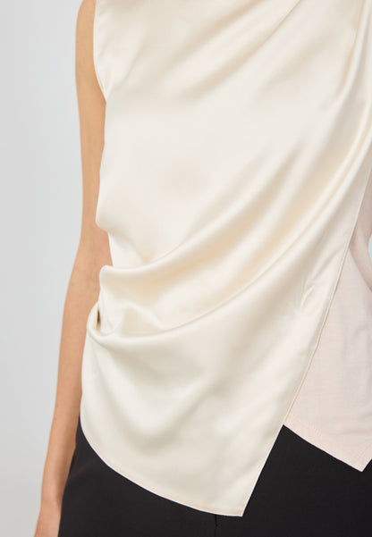 Anna Field Top - Champaigne