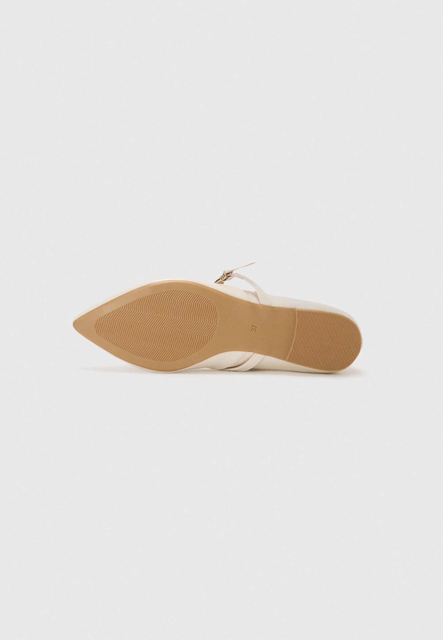 Anna Field Ankle Cuff Ballet Pumps - Off White