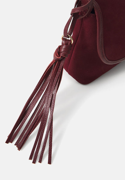 Anna Field FLEABANE - Cross Body Bag - Bordeaux