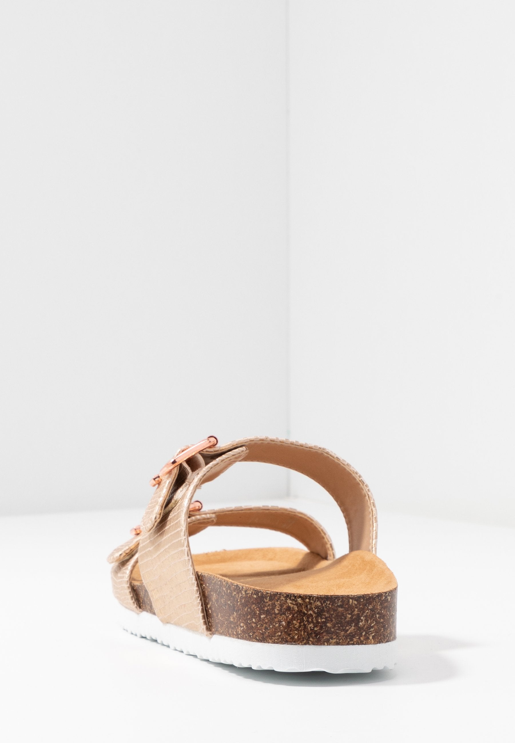 Anna Field Slippers - Rose Gold