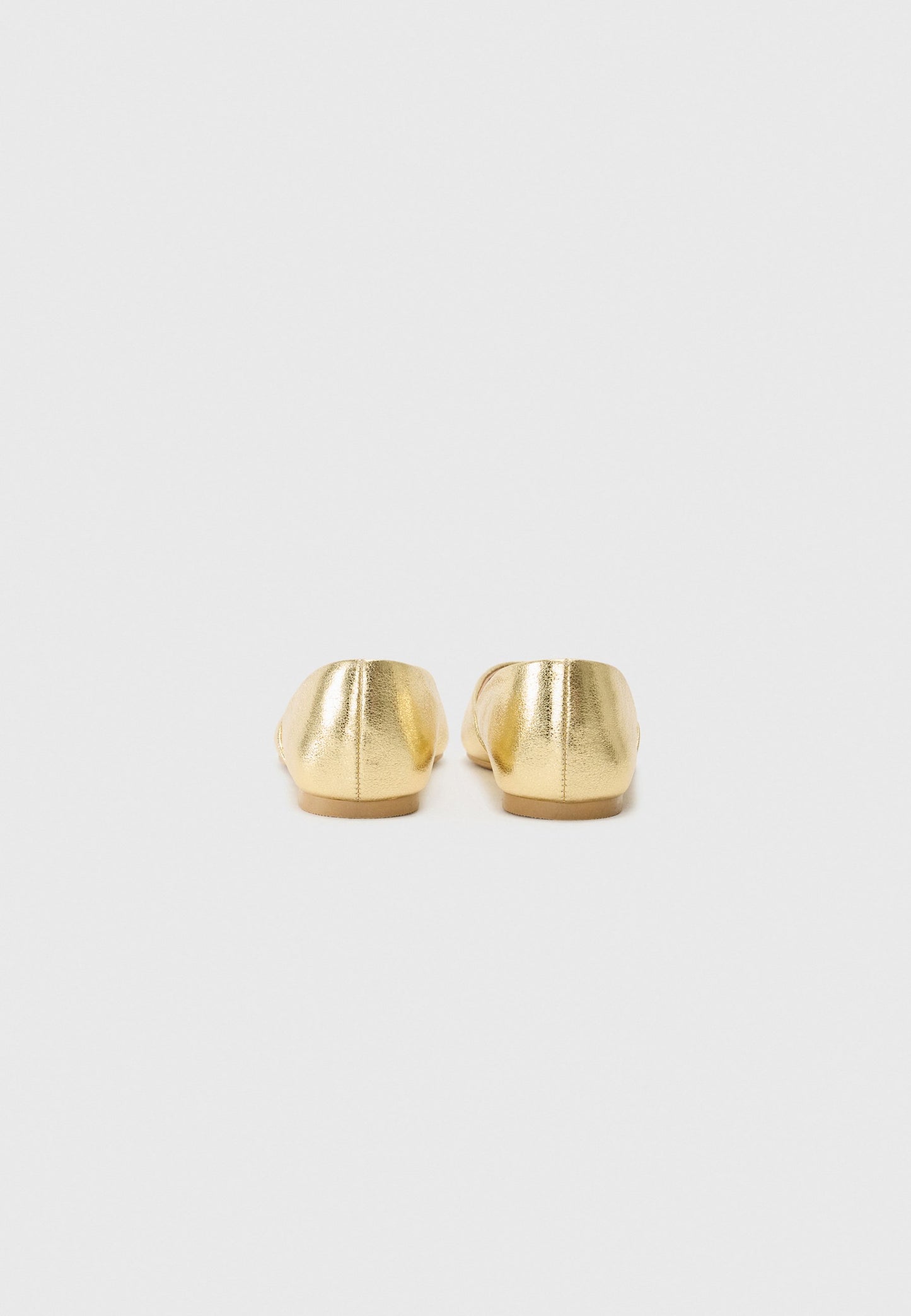 Anna Field Ballet Pumps - Gold-coloured