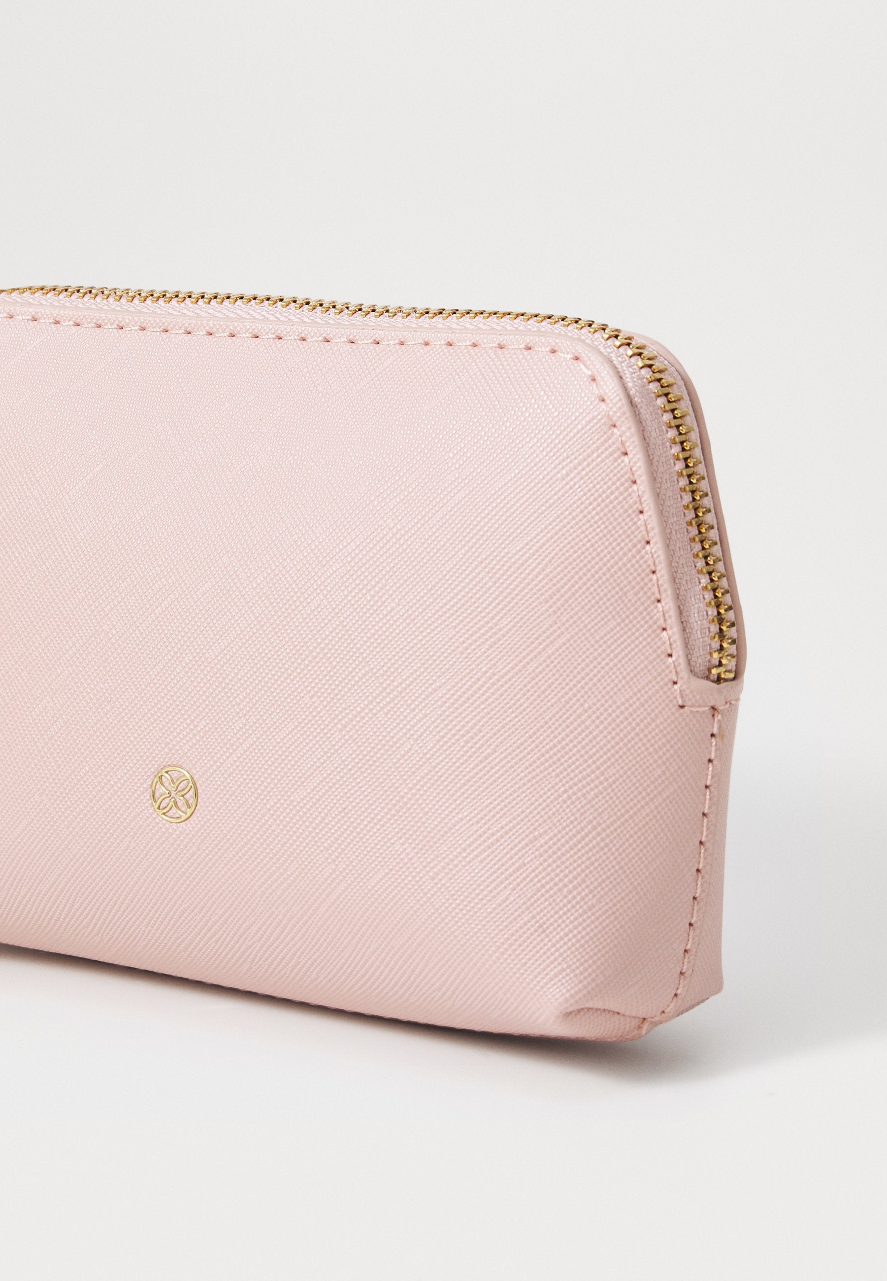 Anna Field SET - Wash Bag - Black/light Pink/off-white