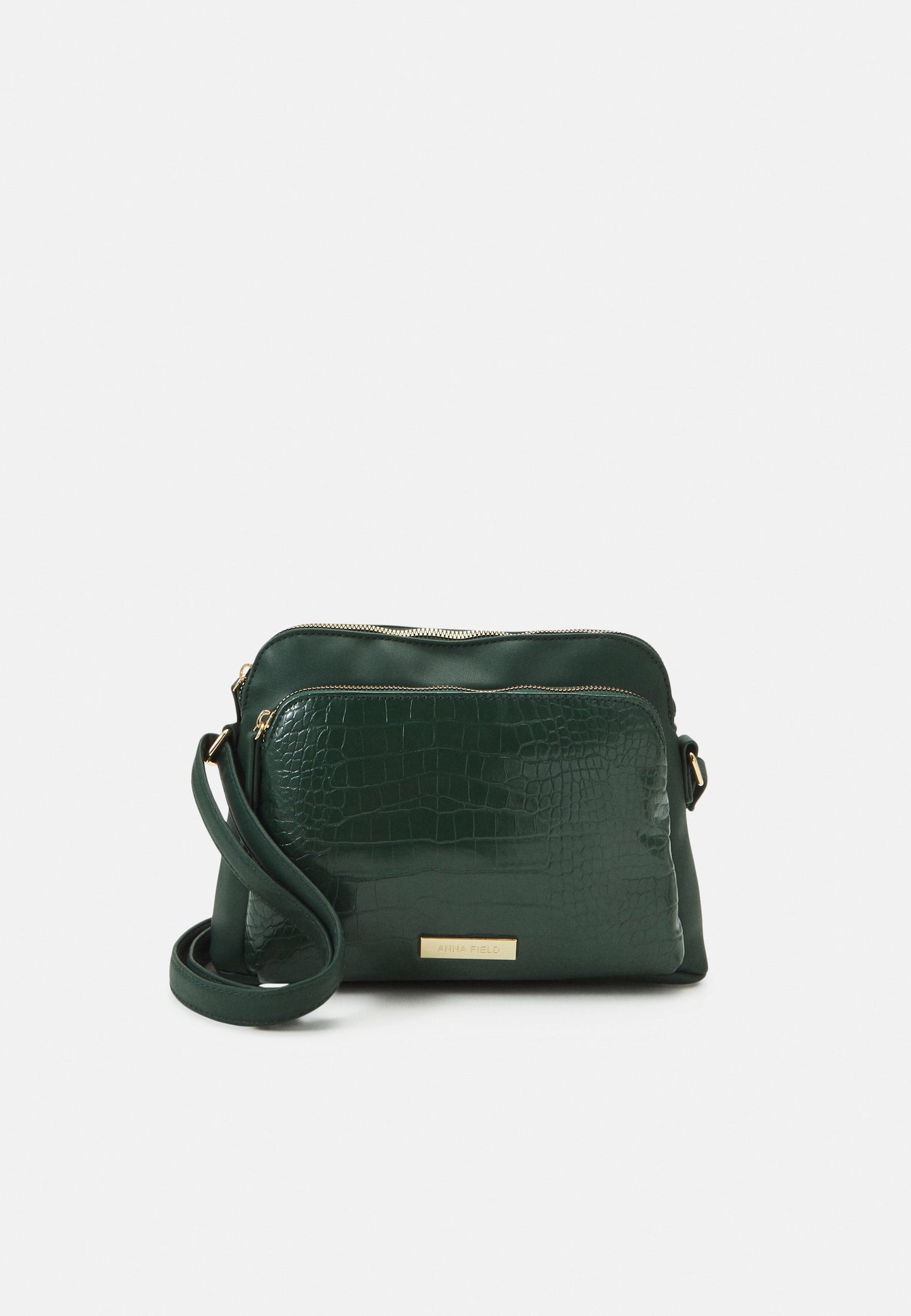 Anna Field Across Body Bag - Dark Green