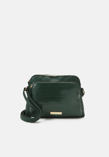 Anna Field Across Body Bag - Dark Green