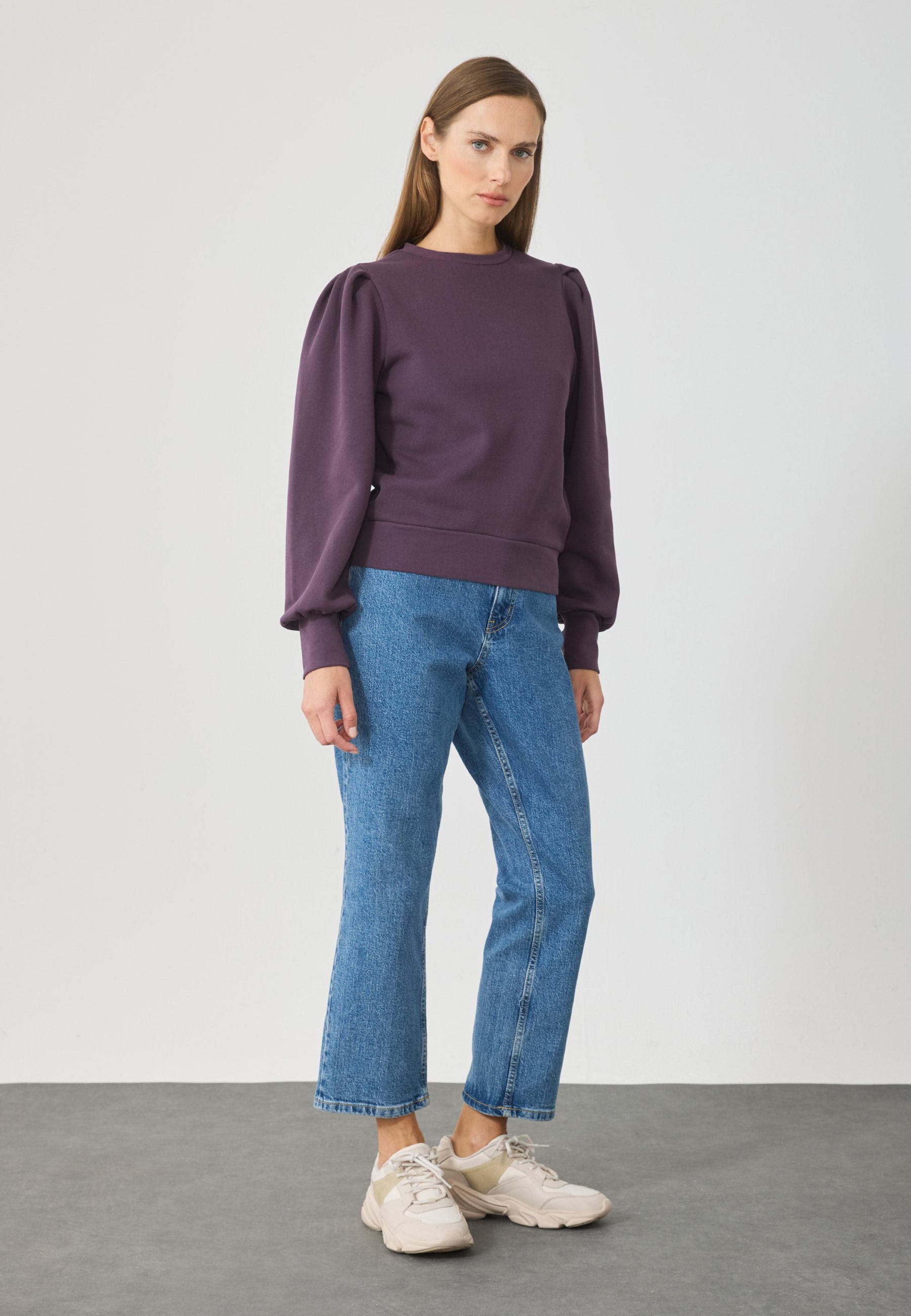 Anna Field Sweatshirt - Dark Purple