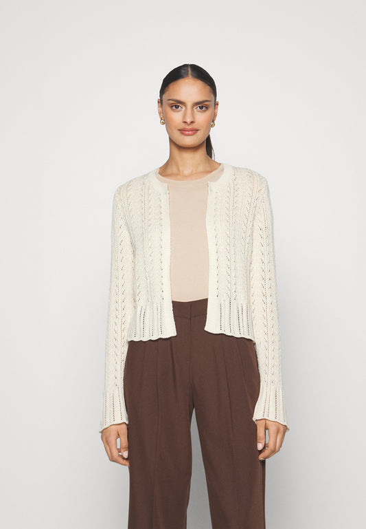 Anna Field Pointelle Bolero - Cardigan