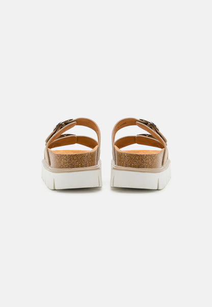 Anna Field Mules - Taupe