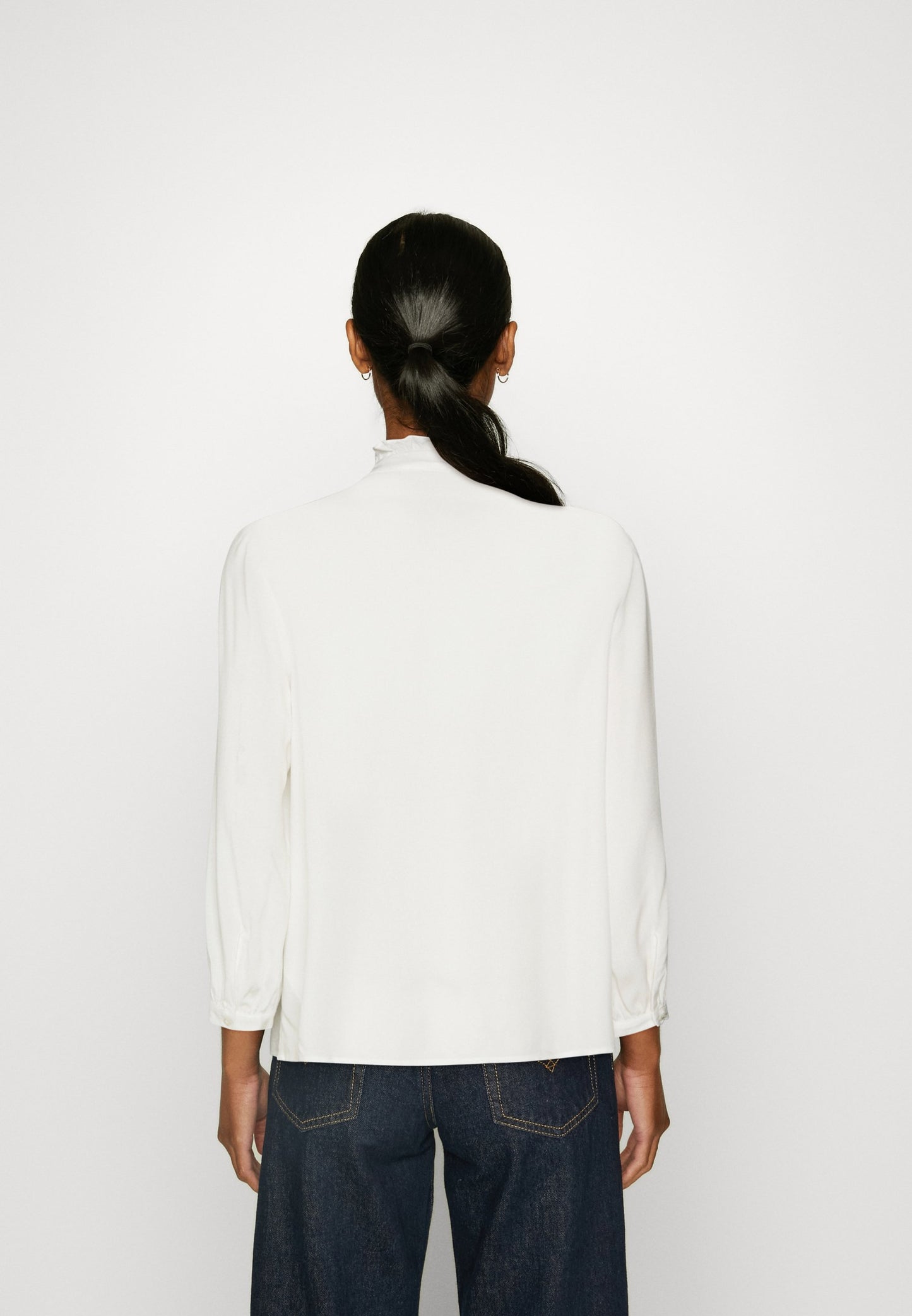 Anna Field Button-Down Blouse -Off-White