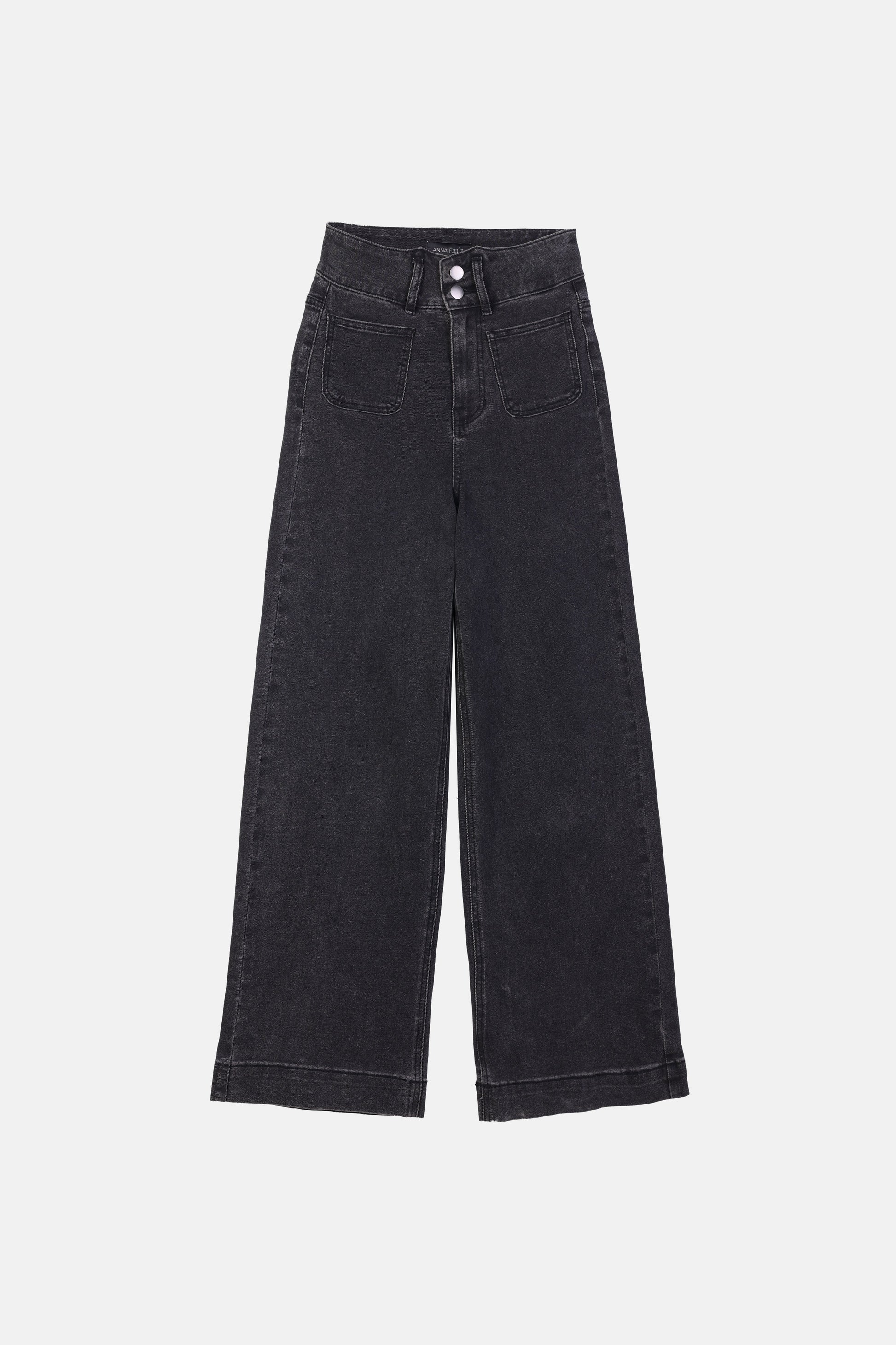  Flared Jeans - Blue Wash