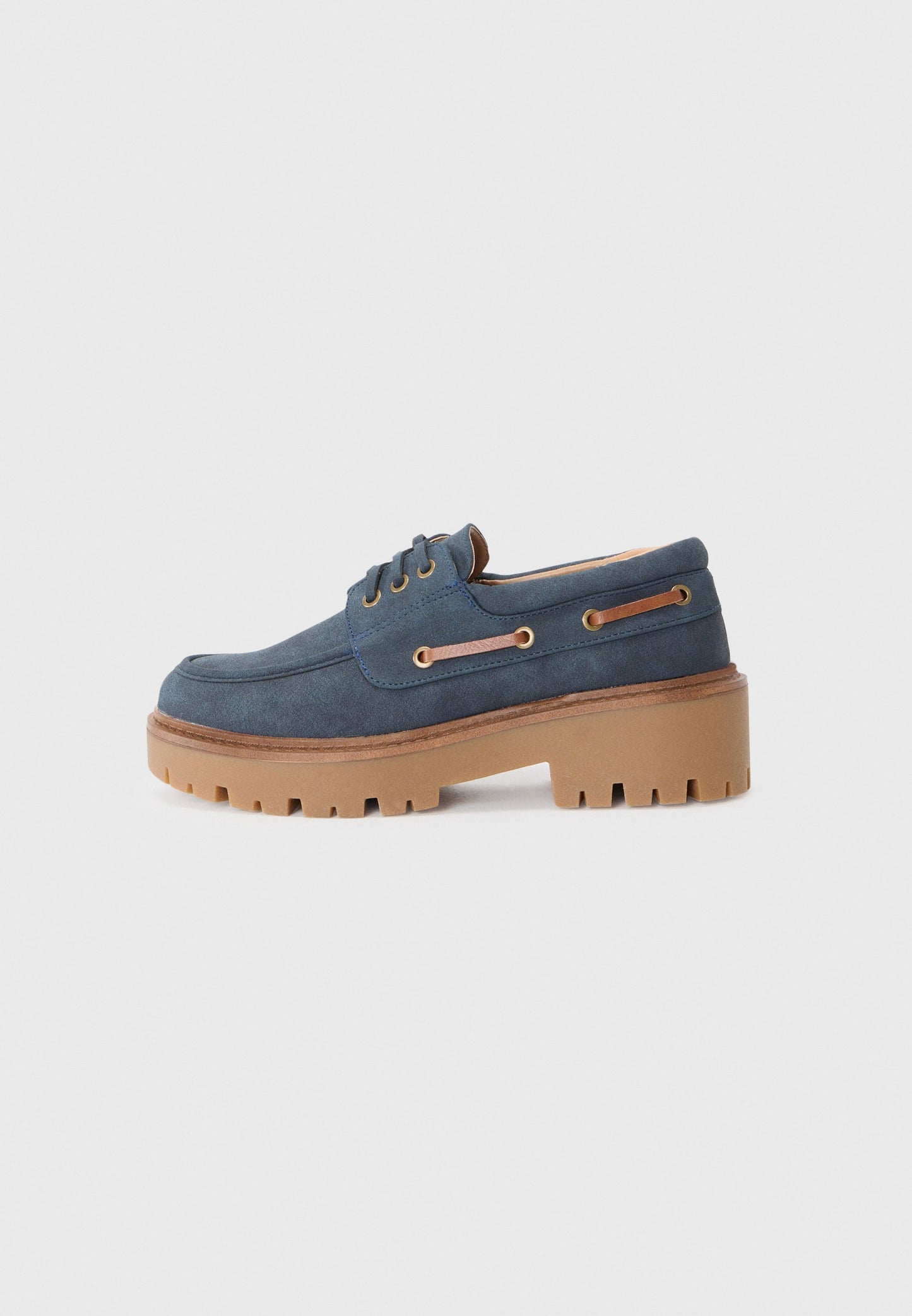 Anna Field Boat Shoes - Navy