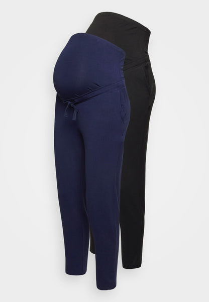 2Pack - Leggings - Trousers - Black/Dark Blue
