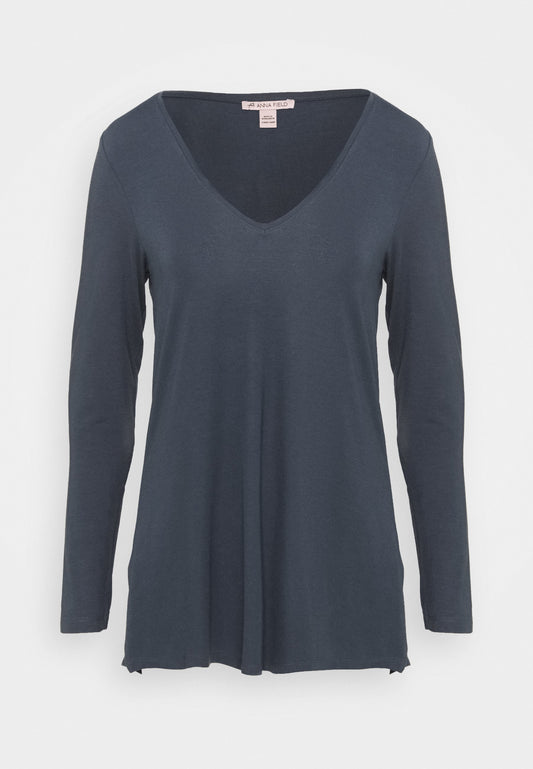 Anna Field Long Sleeved Top -Anthracite